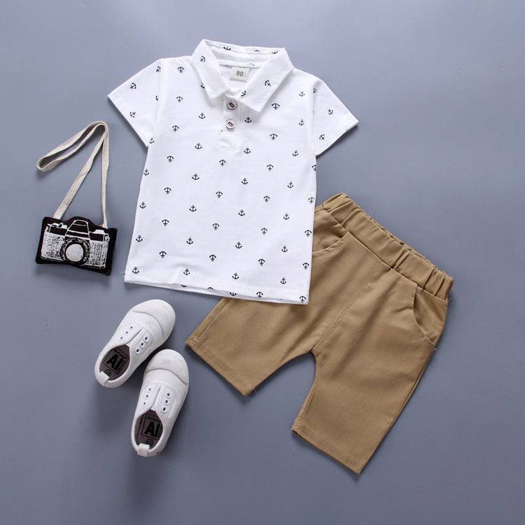 Anchor Print Kids Clothing Cute Children&