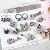 Girls Hair Accessories Set  Cute Clips & Headbands