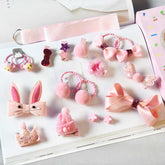 Girls Hair Accessories Set  Cute Clips & Headbands
