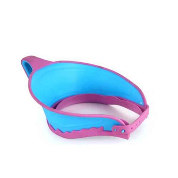 Kids Silicone Adjustable Shampoo Cap  Bathing Hat