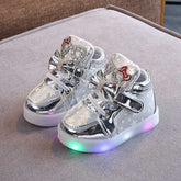 LED Shoe Magic Button Light-Up Sneaker Accessory