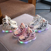 LED Shoe Magic Button Light-Up Sneaker Accessory