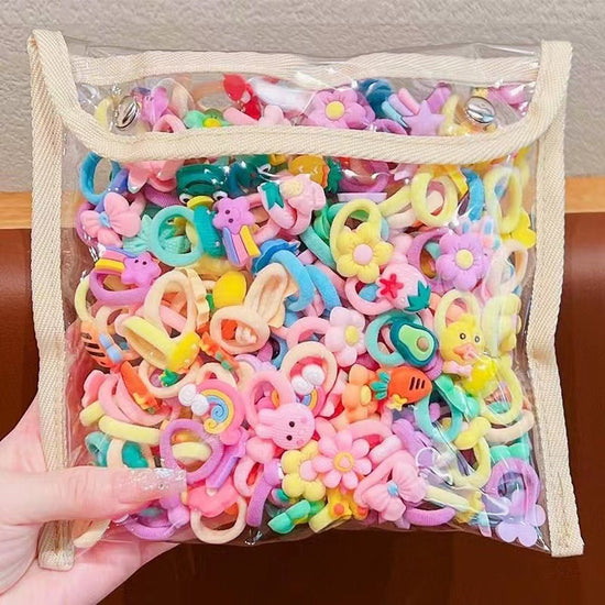 Rubber Band Female Hair-binding Children&