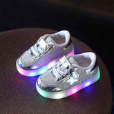 LED Shoe Magic Button Light-Up Sneaker Accessory