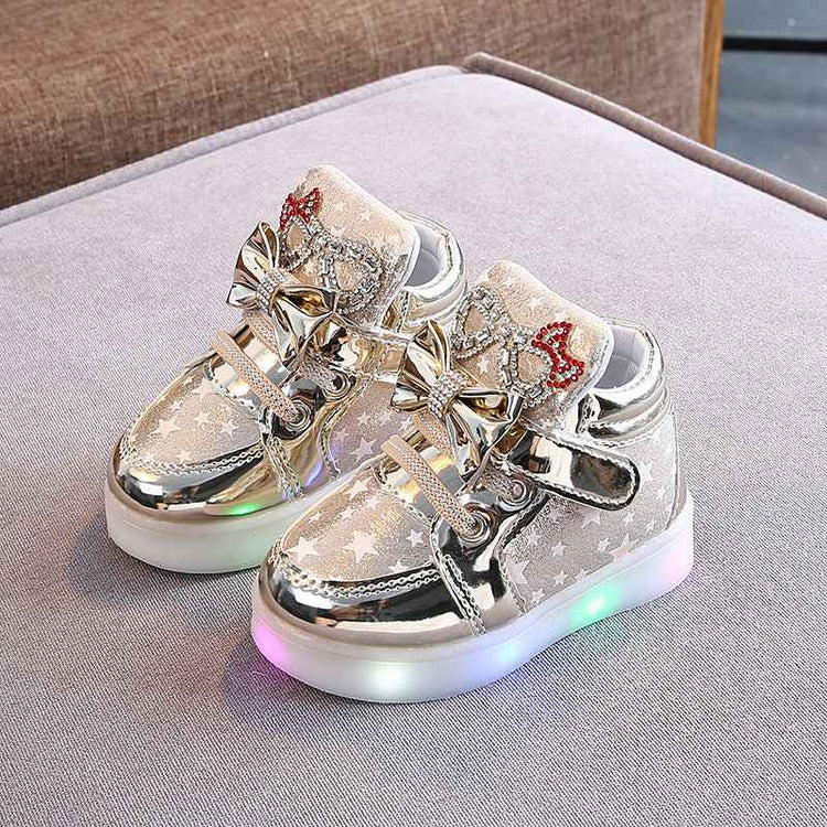 LED Shoe Magic Button Light-Up Sneaker Accessory