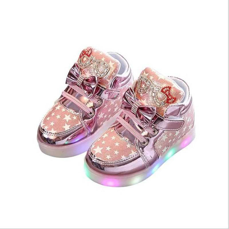 LED Shoe Magic Button Light-Up Sneaker Accessory