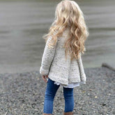 Girls Cardigan Sweater Coat  Stylish Kids Knitwear