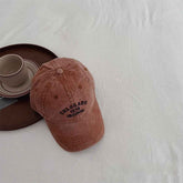 Vintage Kids Baseball Cap  Distressed Embroidered Hat