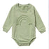 Spring & Autumn Baby Romper  Long Sleeve Waffle Outfit