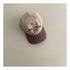 Kids Color-Block Baseball Cap  Stylish Soft-Crown Hat