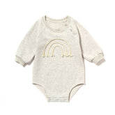 Spring & Autumn Baby Romper  Long Sleeve Waffle Outfit