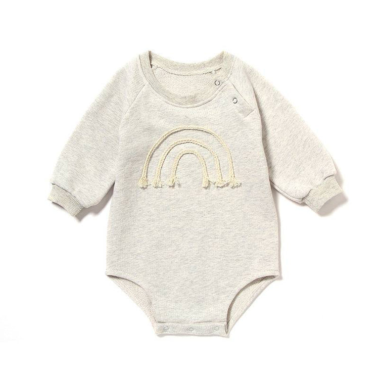 Spring & Autumn Baby Romper  Long Sleeve Waffle Outfit